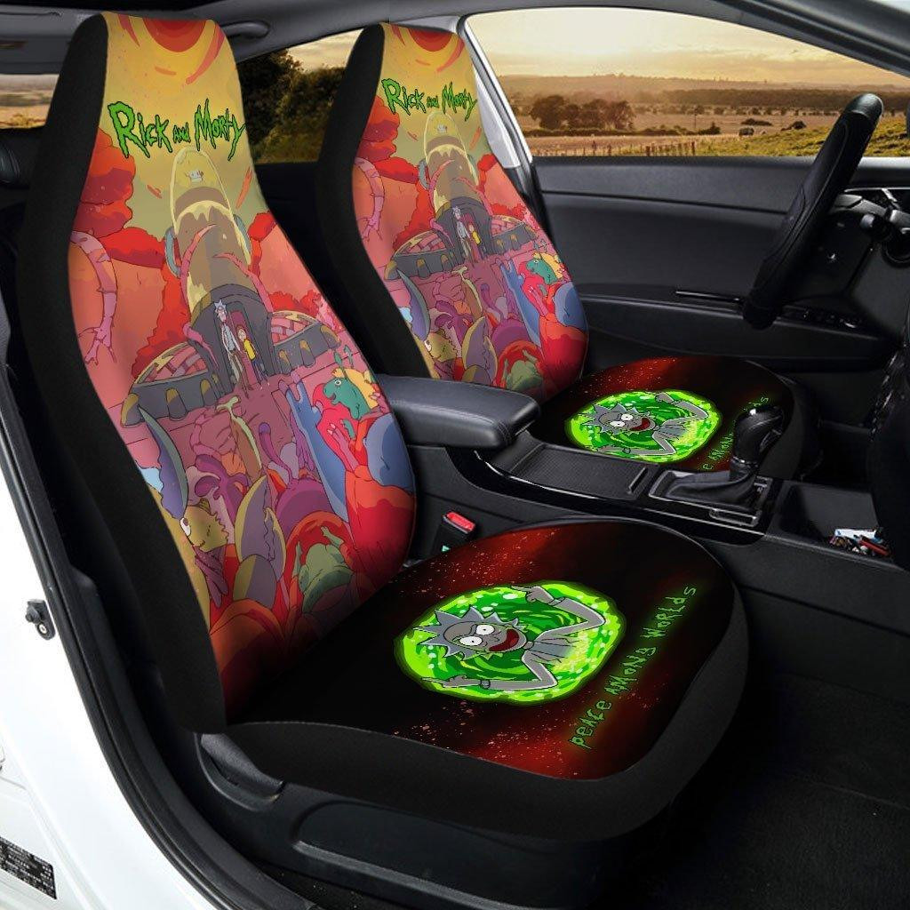 Fowler Cannon Hill Crank Rick and Morty Custom Car Seat Covers