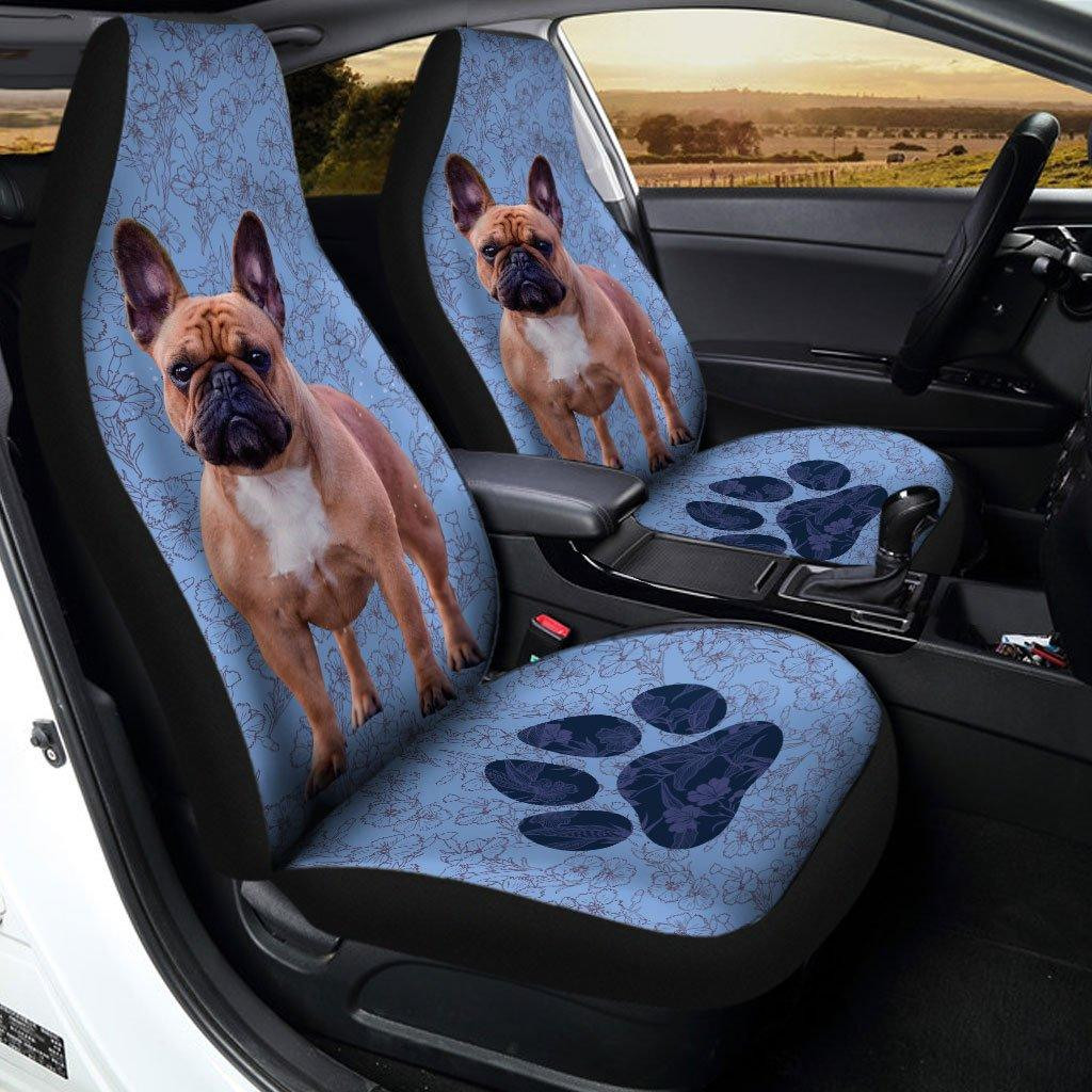 Bulldog Car Seat Covers I Found Your Paw