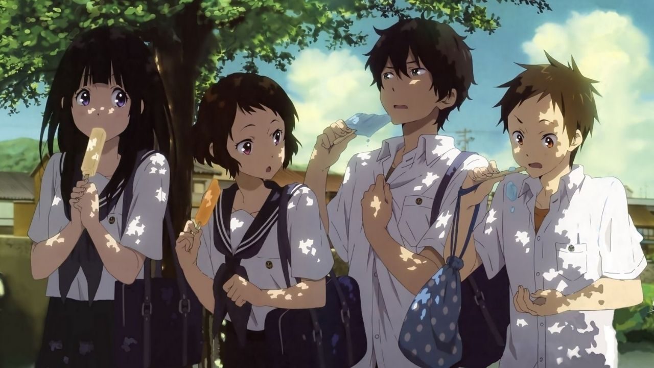 Slice of Life Anime: Finding Comfort in the Mundane 2 friends talking together