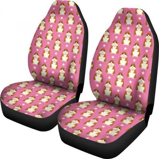 Funny and Cute Hamster Custom Car Seat Covers
