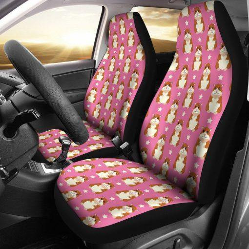 Cute Hamster Custom Car Seat Covers