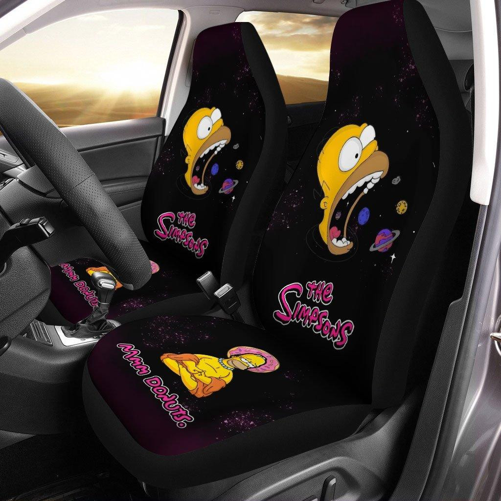 Funny The Simpson Moments Car Seat Covers