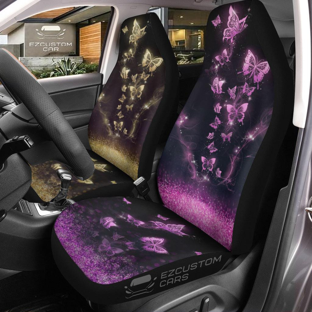 Galaxy Butterfly Car Seat Covers Custom Butterfly Car Accessories