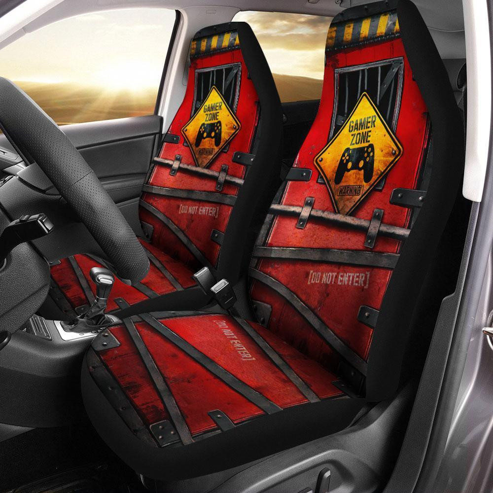 Game Zone Warning Car Floor Mats