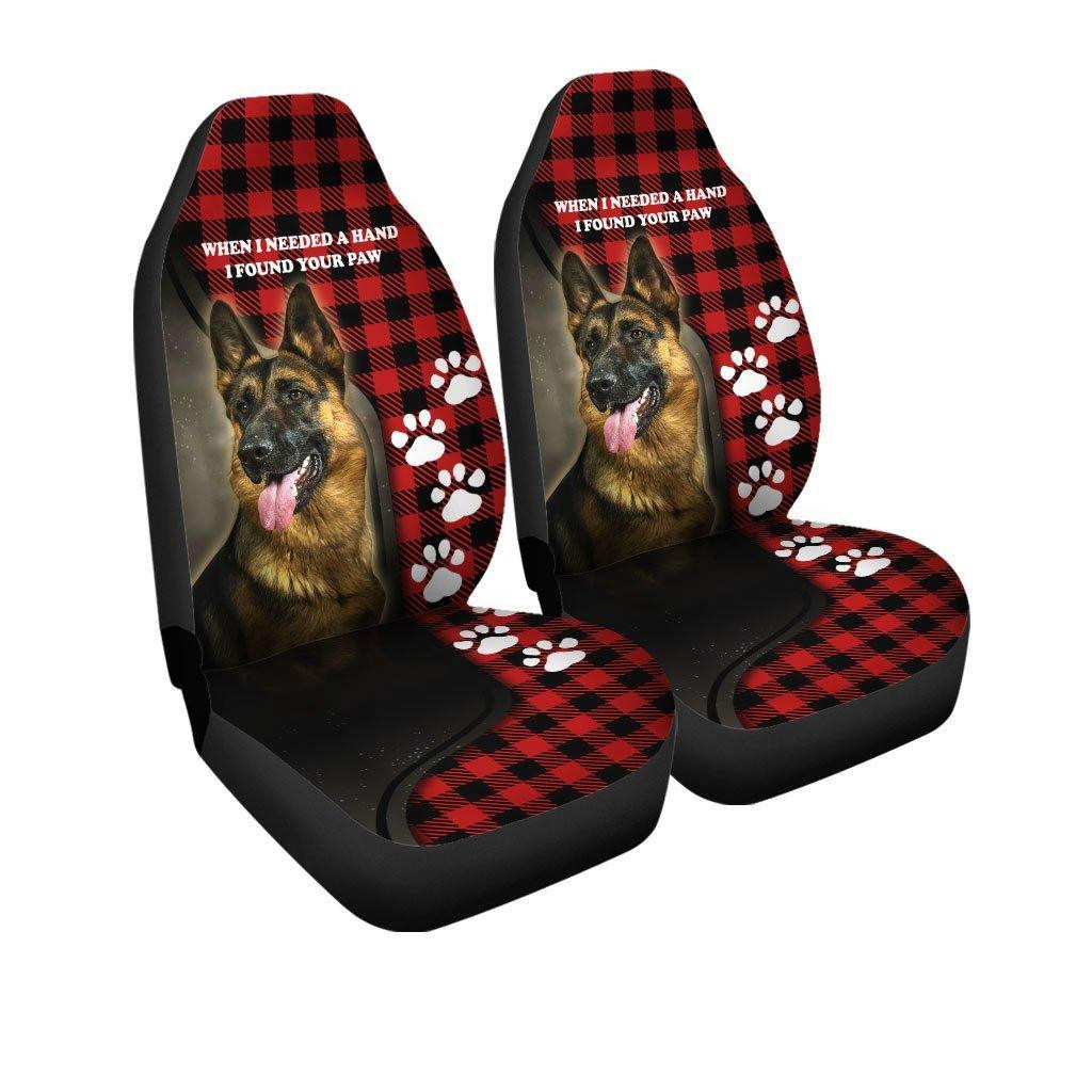 German Shepherd Dog Custom Car Seat Covers
