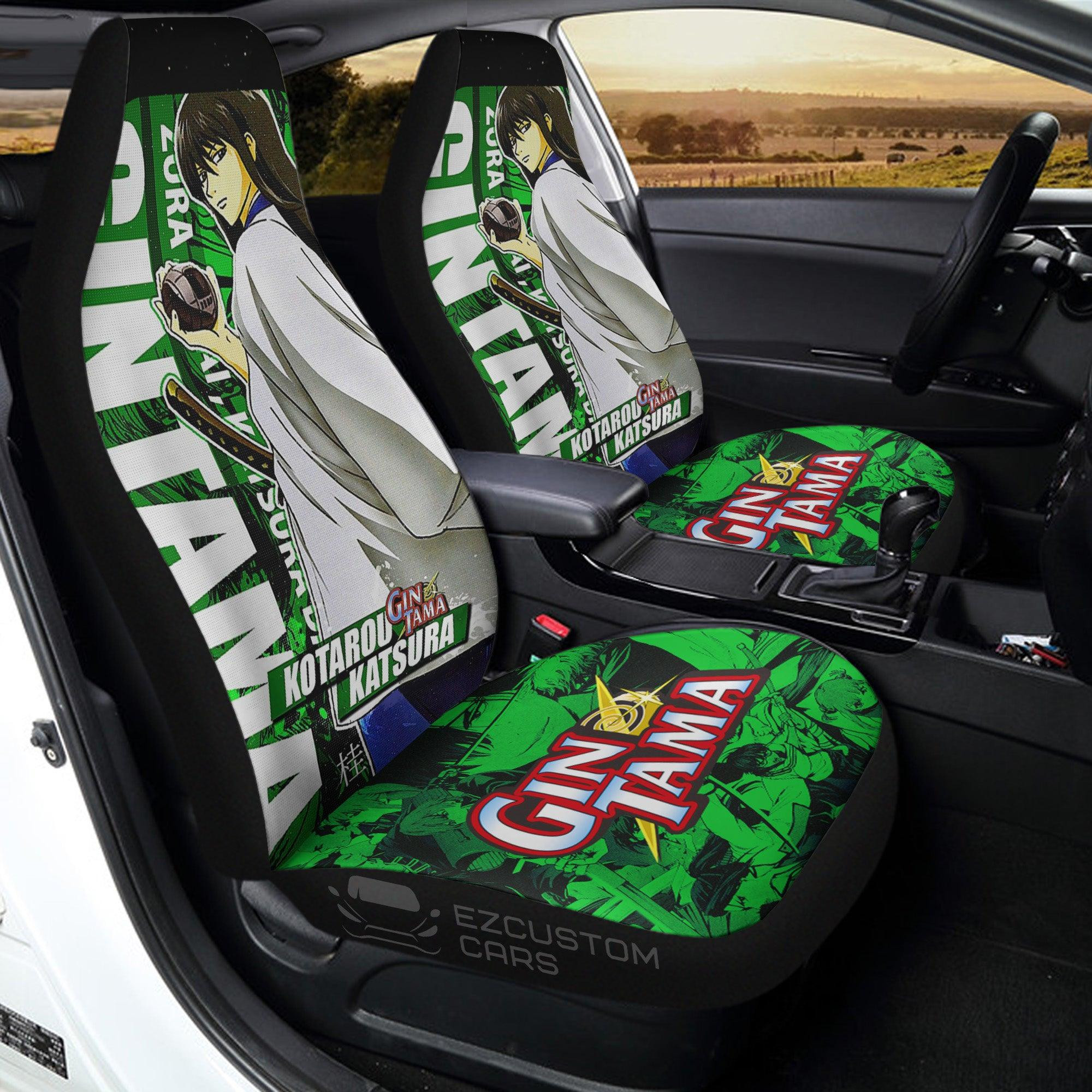 Gintama Katsura Kotarou Seat Belt Covers Anime Car Accessories