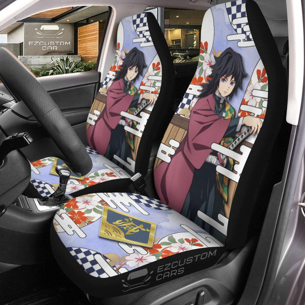 Giyu Tomioka Demon Slayer Anime Car Seat Covers