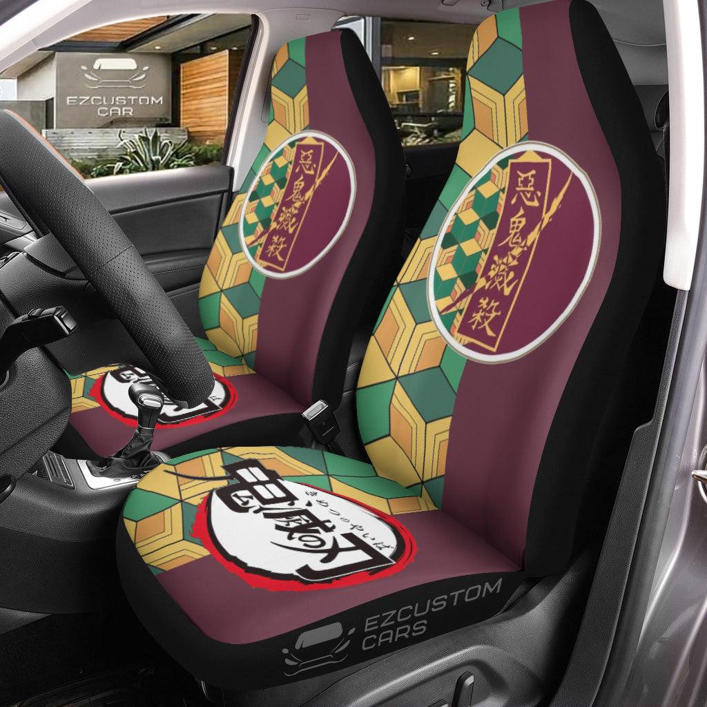 Giyu Tomioka Demon Slayer Anime Car Seat Covers