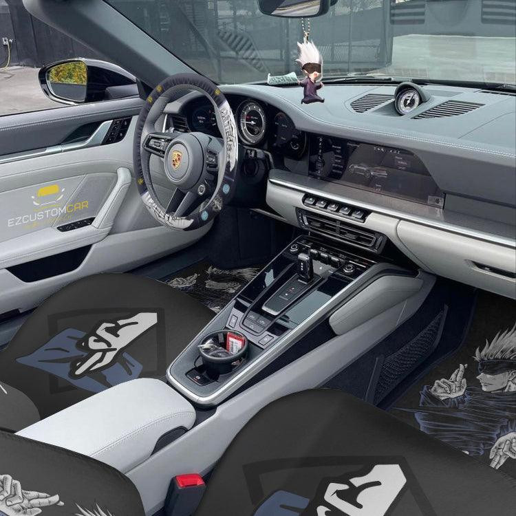 Gojo Satoru Jujutsu Kaisen Car Mats x Seat Covers