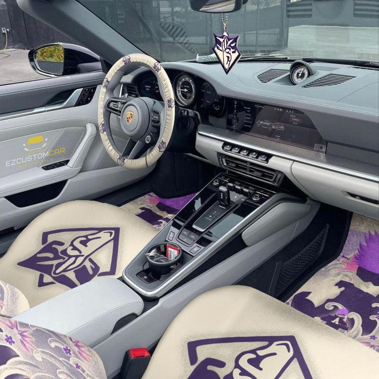 Gojo Satoru Jujutsu Kaisen Car Mats x Seat Covers Set