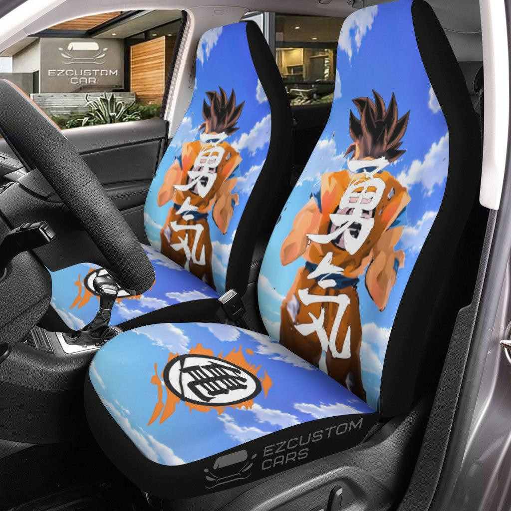 Black Goku Dragon Ball Car Seat Covers