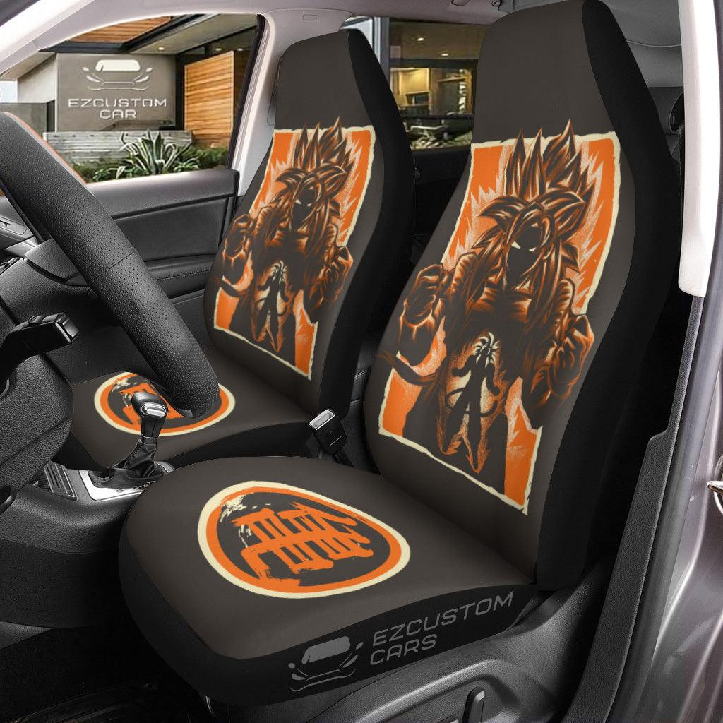 Son Goku Car Seat Covers Dragon Z For Car