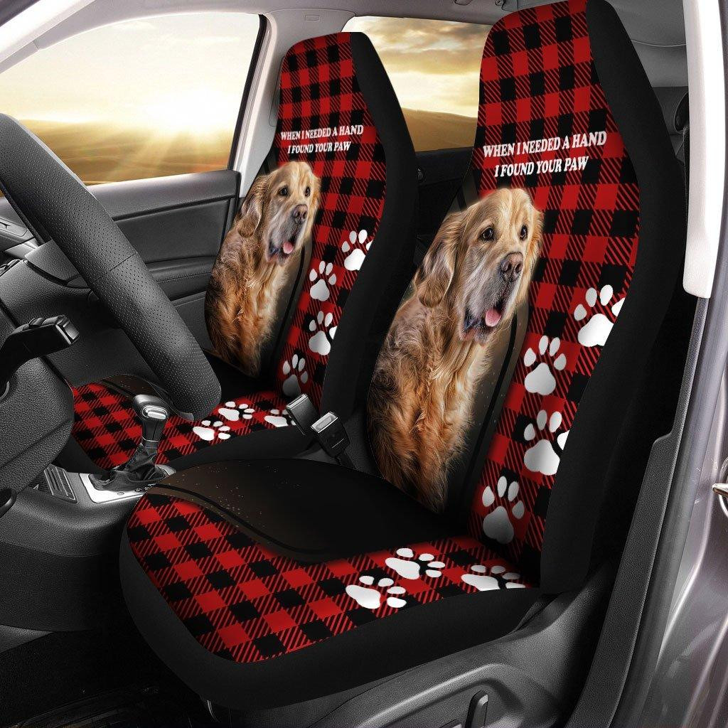 Golden Retriever Car Seat Covers I Found Your Paw