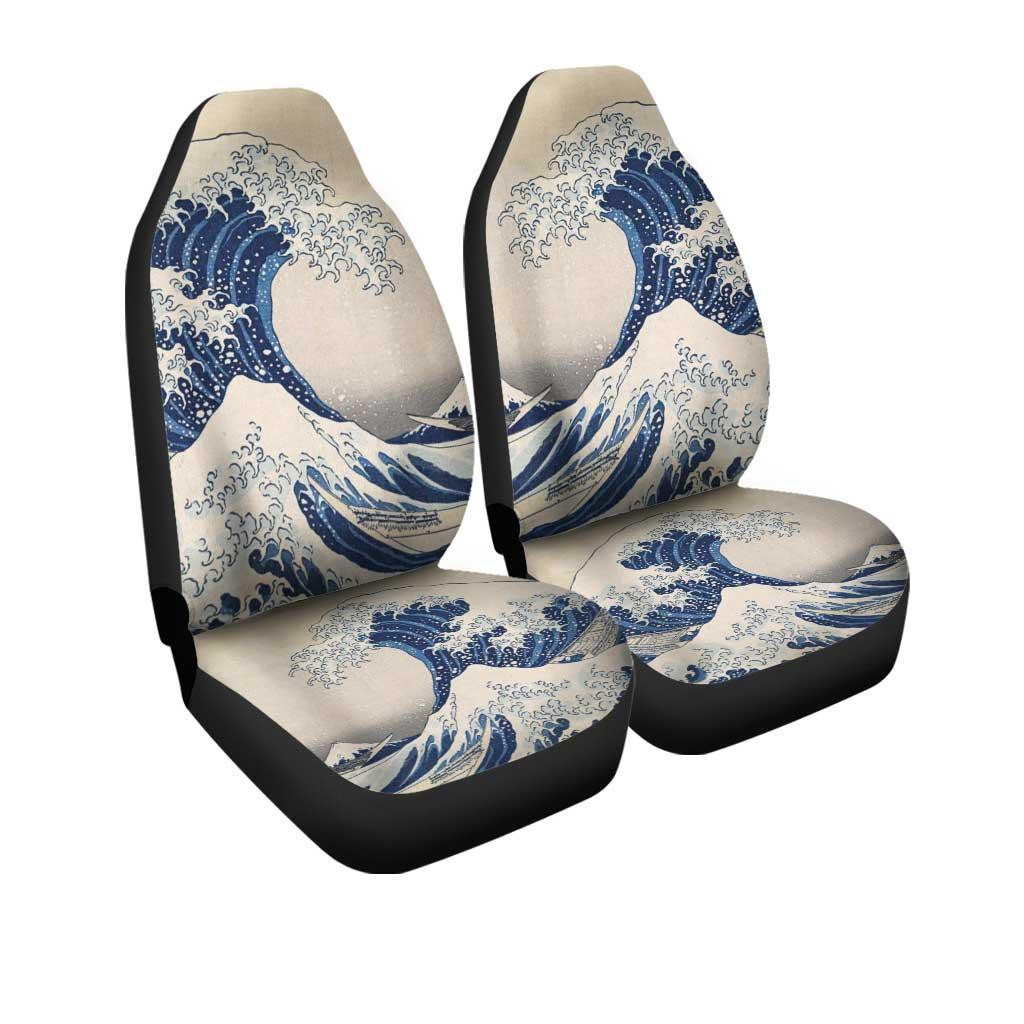 The Great Wave off Kanagawa Custom Car Seat Covers