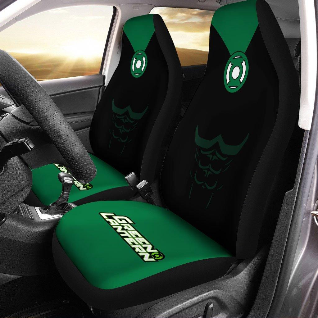 Super Hero Green Lantern Car Seat Covers
