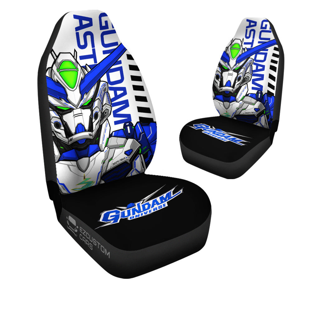 Gundam Astray Blue Frame Car Seat Covers – Perfect for Anime Car Accessories
