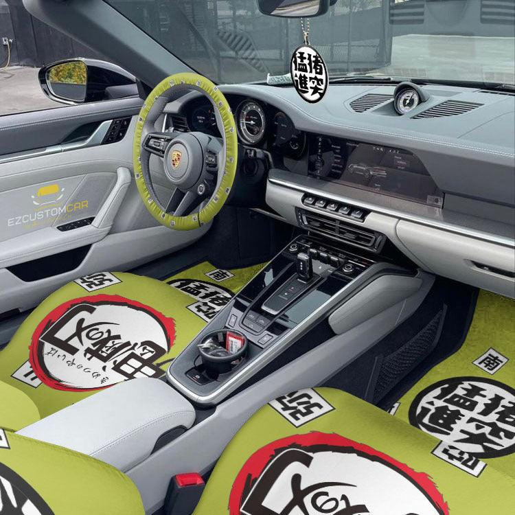 Gyomei Himejima Car Mats x Seat Covers Set