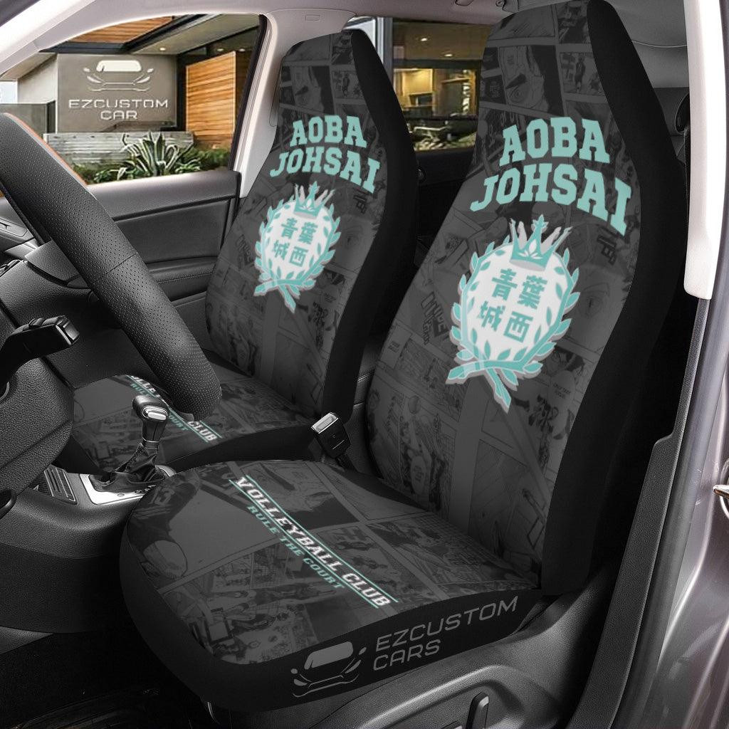 Haikyuu Anime Car Seat Covers Aoba Johsai