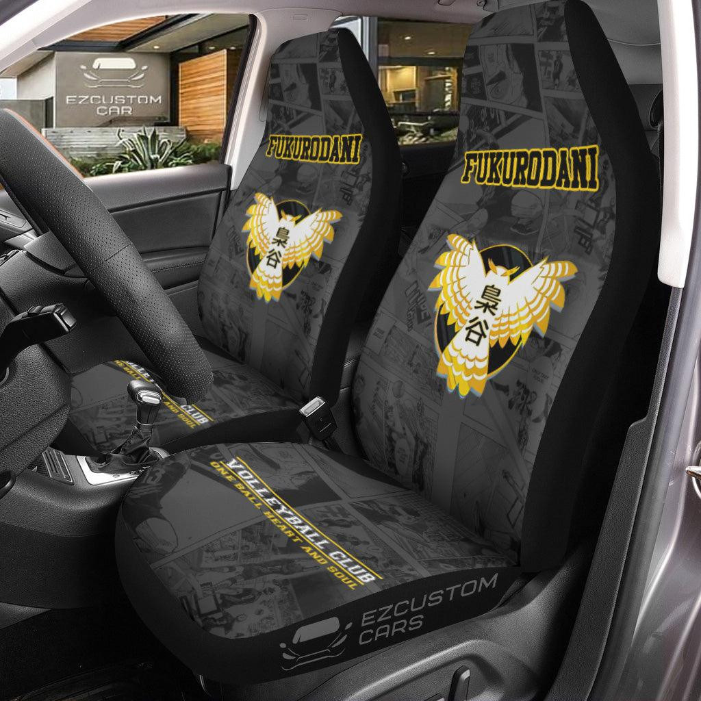 Haikyuu Anime Car Seat Covers Fukurodani