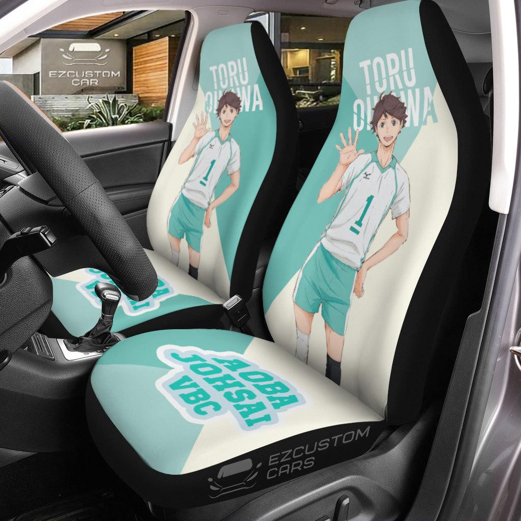 Haikyuu Car Accessories Anime Seat Belt Covers Oikawa Tooru