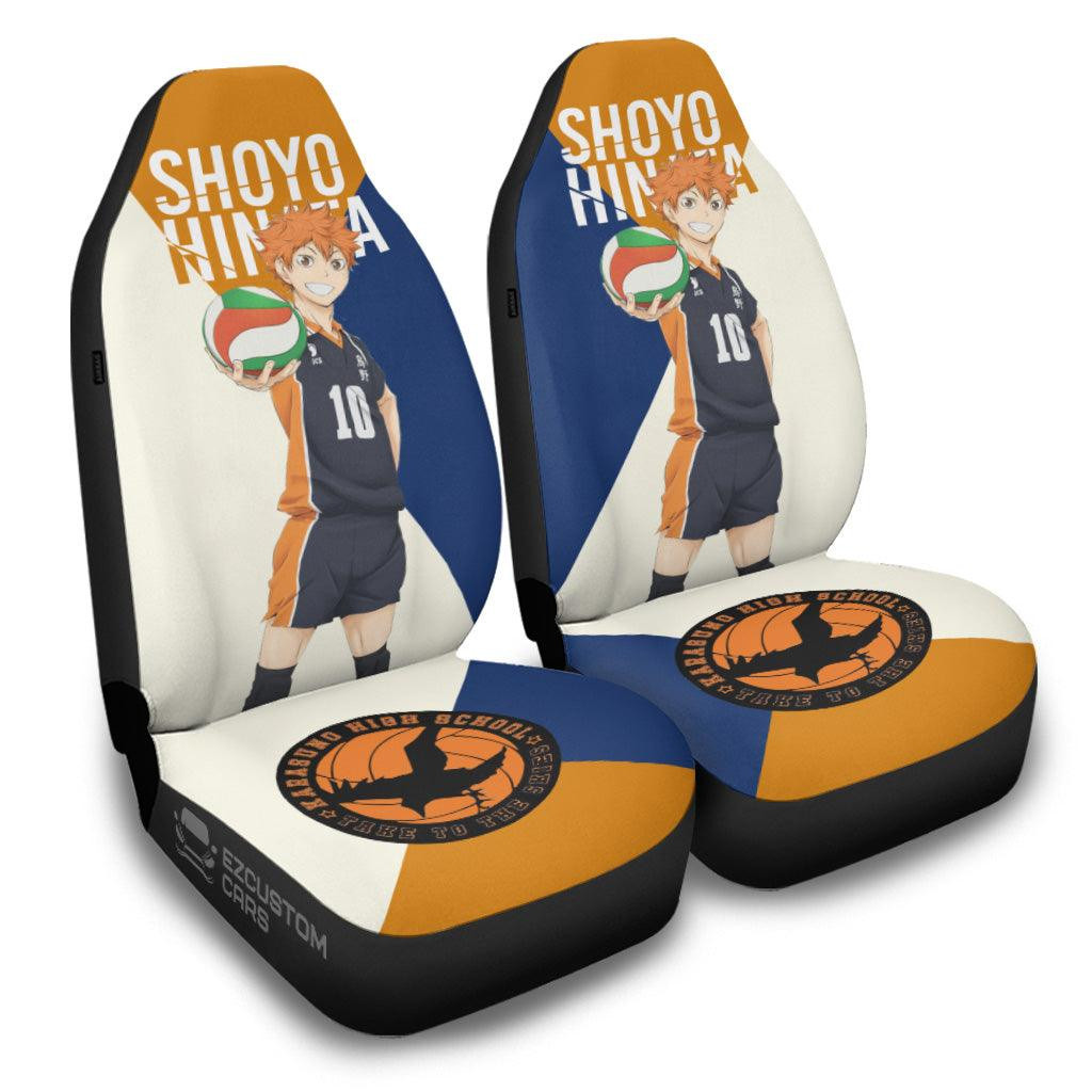 Haikyuu Anime Car Seat Covers Shoyo Hinata