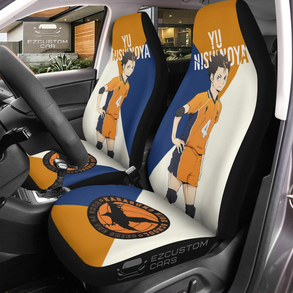 Haikyuu Nishinoya Car Seat Covers Anime Car Decor