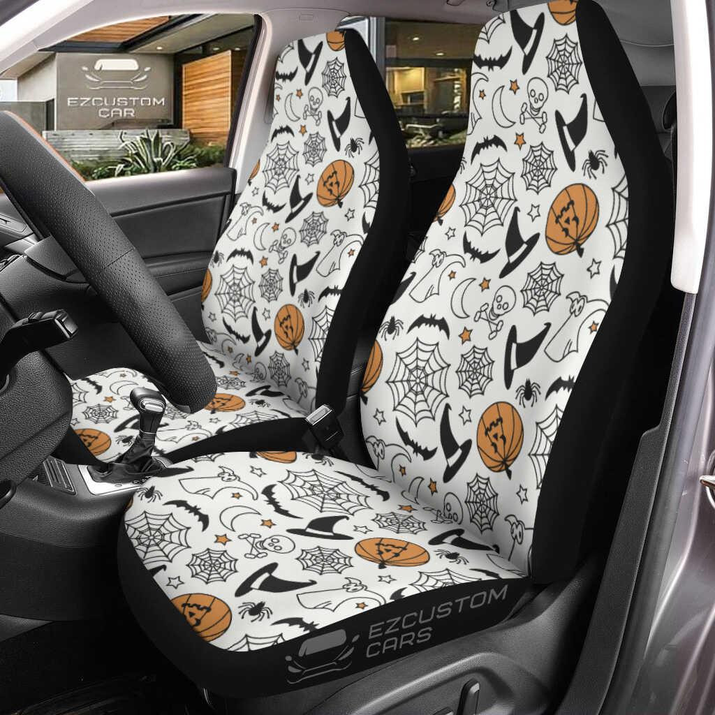 Halloween Car Seat Covers Decor Halloween Elements