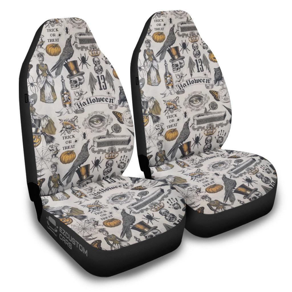 Halloween Car Seat Covers Decor Halloween Trick or Treat
