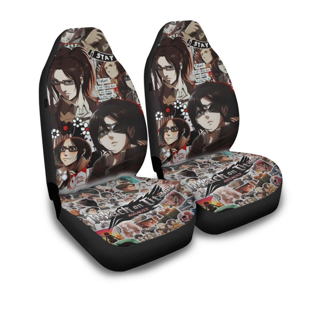 Hange Zoe Attack On Titan Car Seat Covers Fan Gift