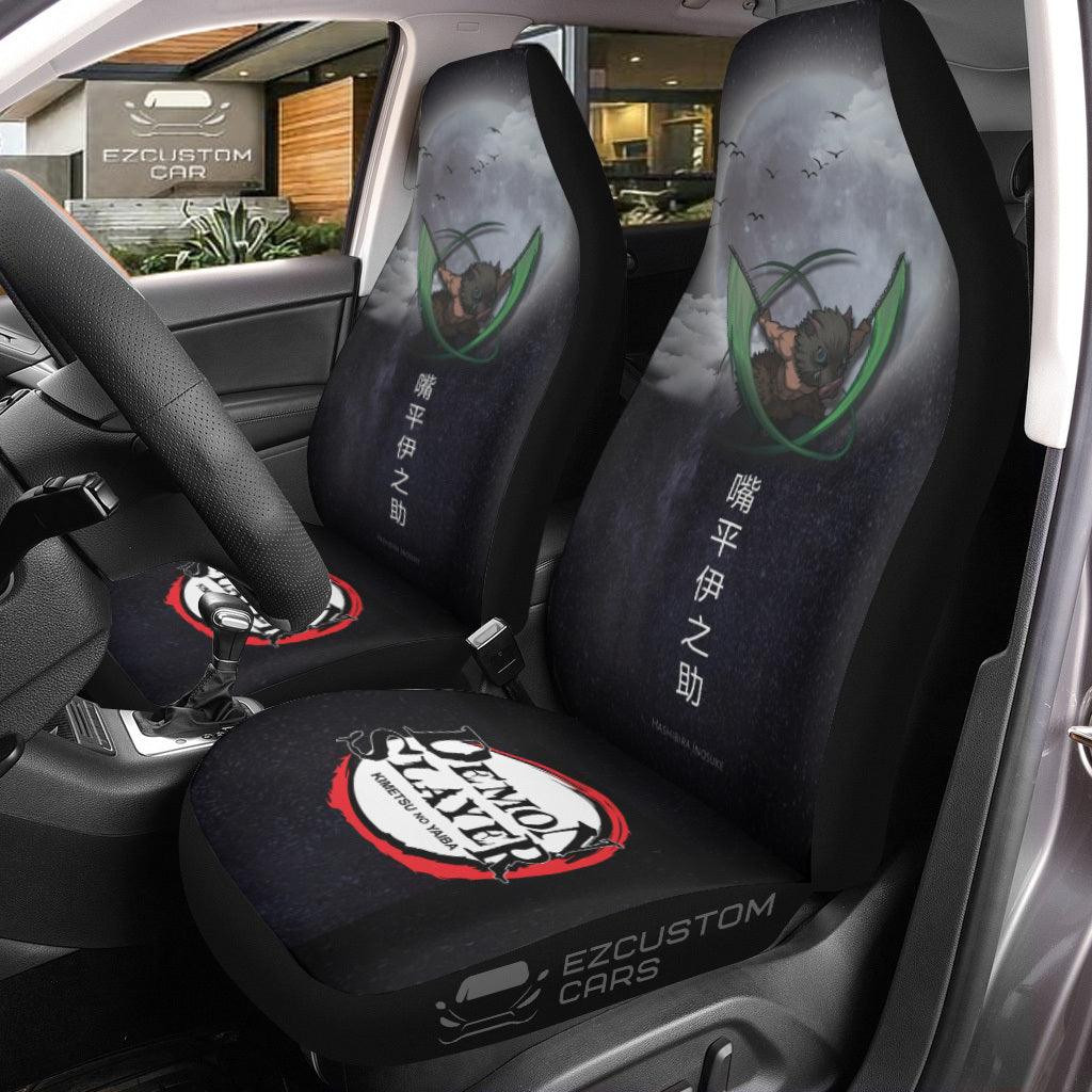 Hashibira Inosuke Demon Slayer Anime Car Seat Covers