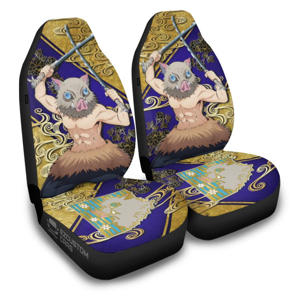 Hashibira Inosuke Demon Slayer Anime Car Seat Covers