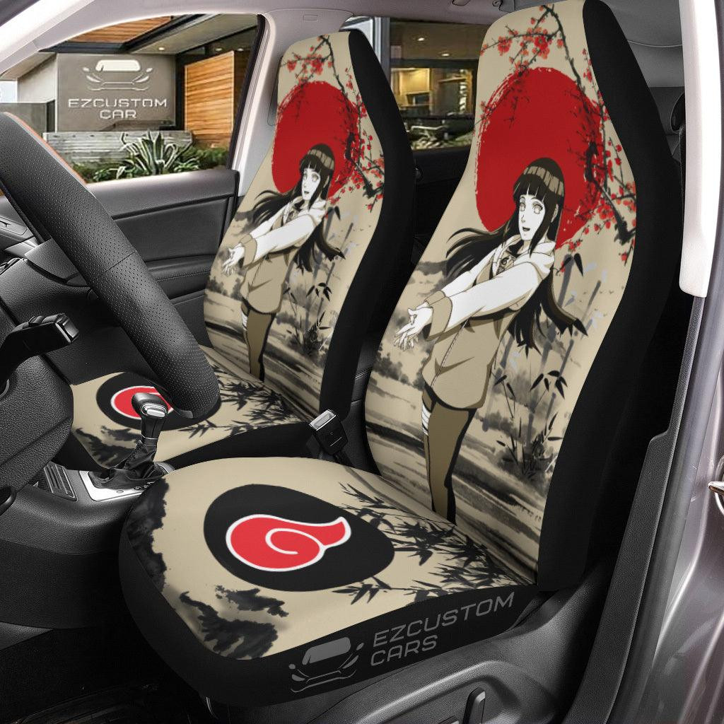 Hinata Hyuga Car Seat Covers Anime Naruto