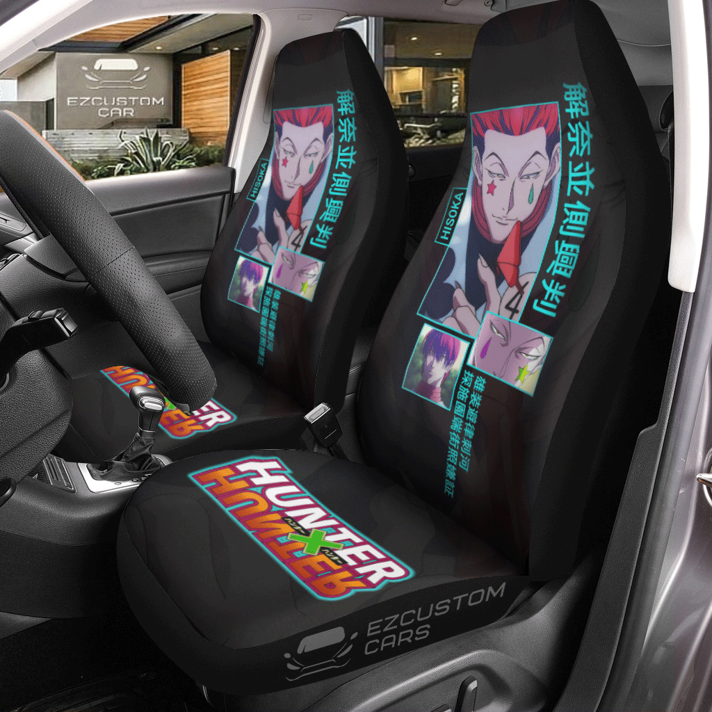 Hunter x Hunter Car Seat Covers Custom Hisoka Morrow Character