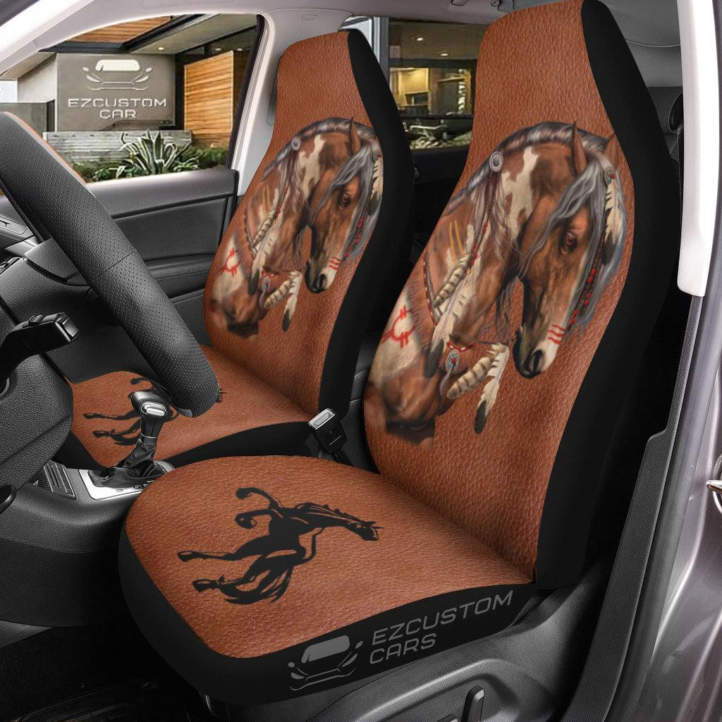 Horse Dreamcatcher Car Seat Covers Custom Horse Car Accessories