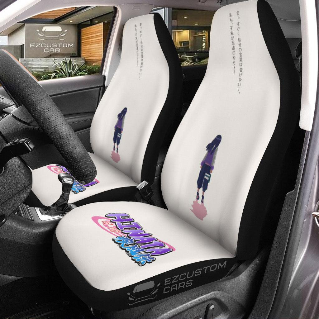 Hinata Hyuga Car Seat Covers Anime Naruto