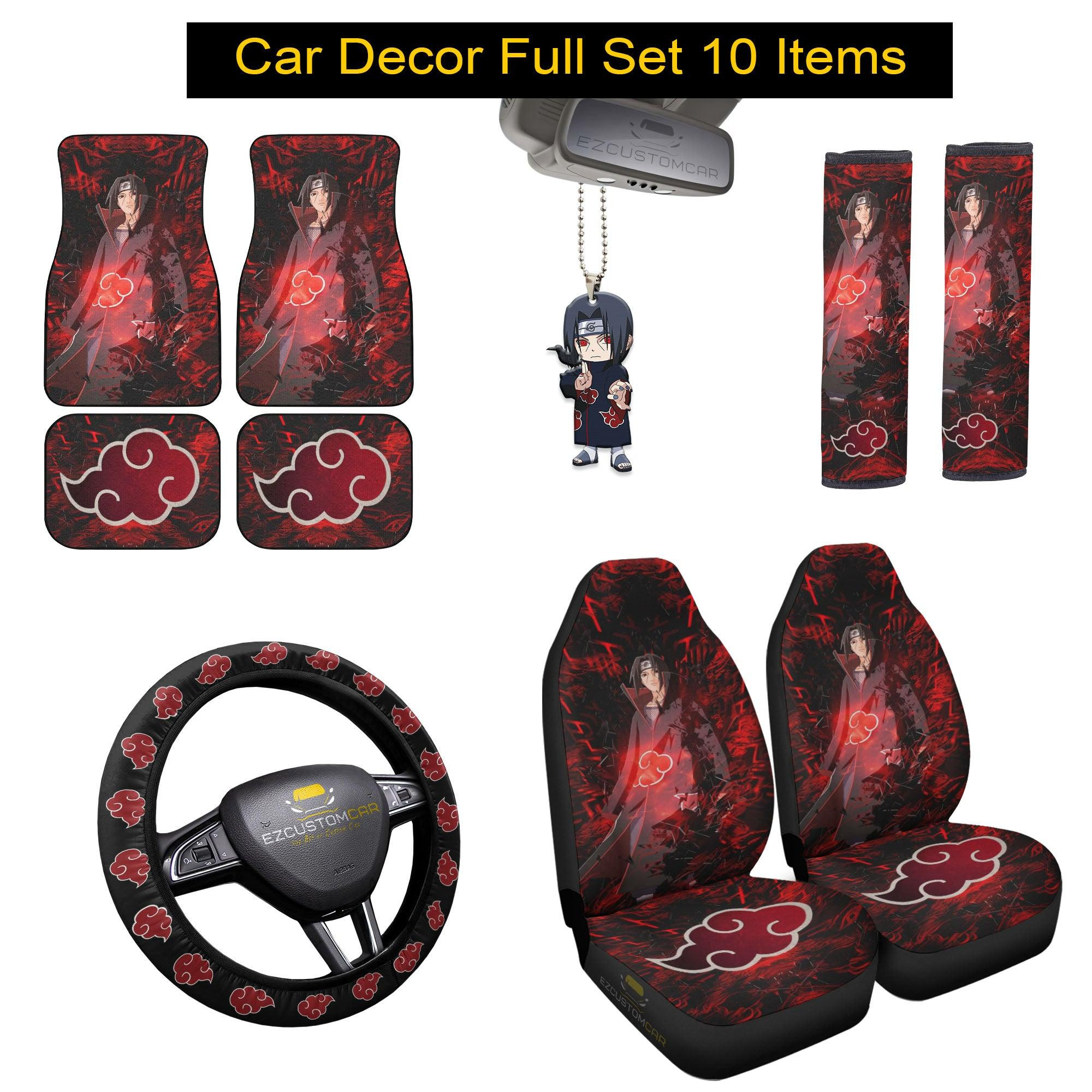 Akatsuki Itachi Car Mats x Seat Covers