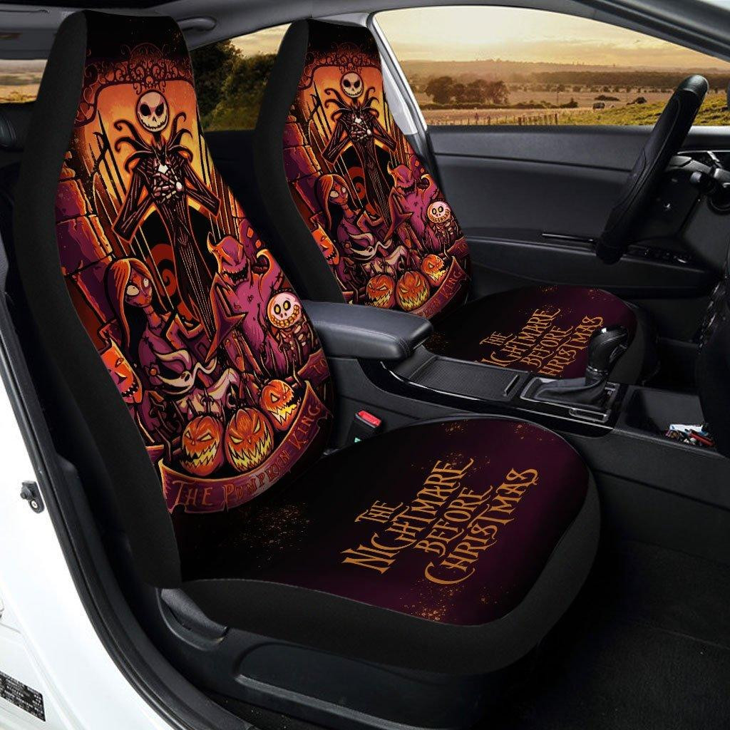 Jack & Pumpkin Nightmare Before Christmas Car Seat Covers