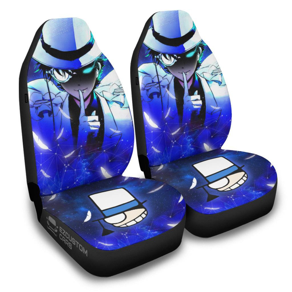 Kaitou Kid Car Seat Covers Custom Anime Detective Conan Car Accessories