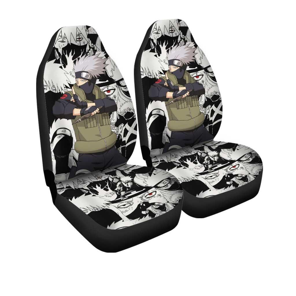 Kakashi Car Seat Covers Naruto Anime Car Decor