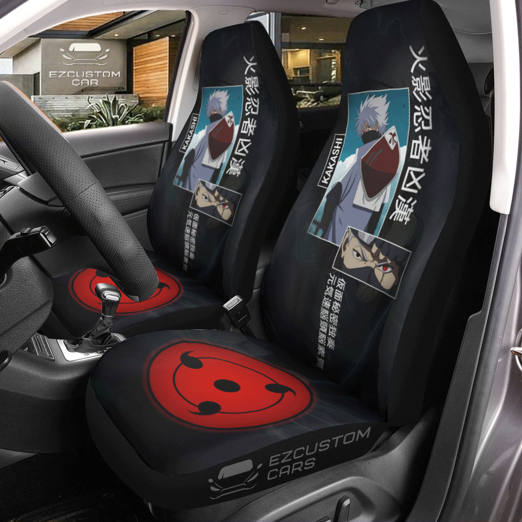 Kakashi Hatake Naruto Anime Car Seat Covers