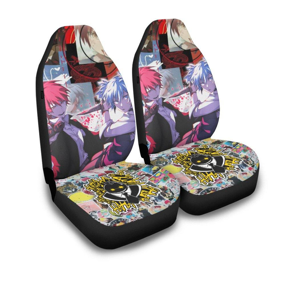 Karma and Nagisa Car Seat Covers Assassination Classroom