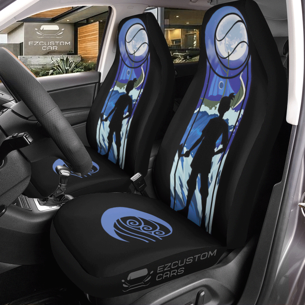 Katara Avatar Last Airbender Anime Car Seat Covers