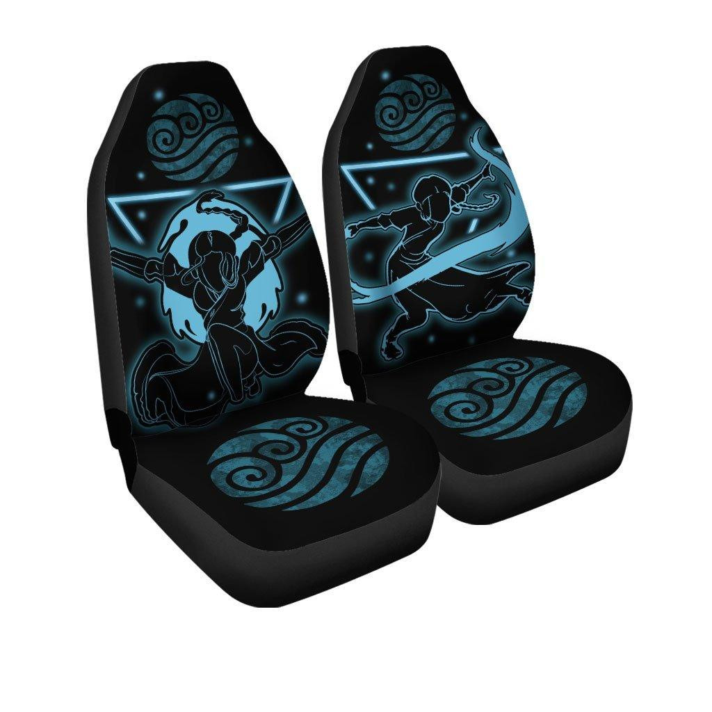 Katara Car Seat Covers Custom Avatar: The Last Airbender Anime