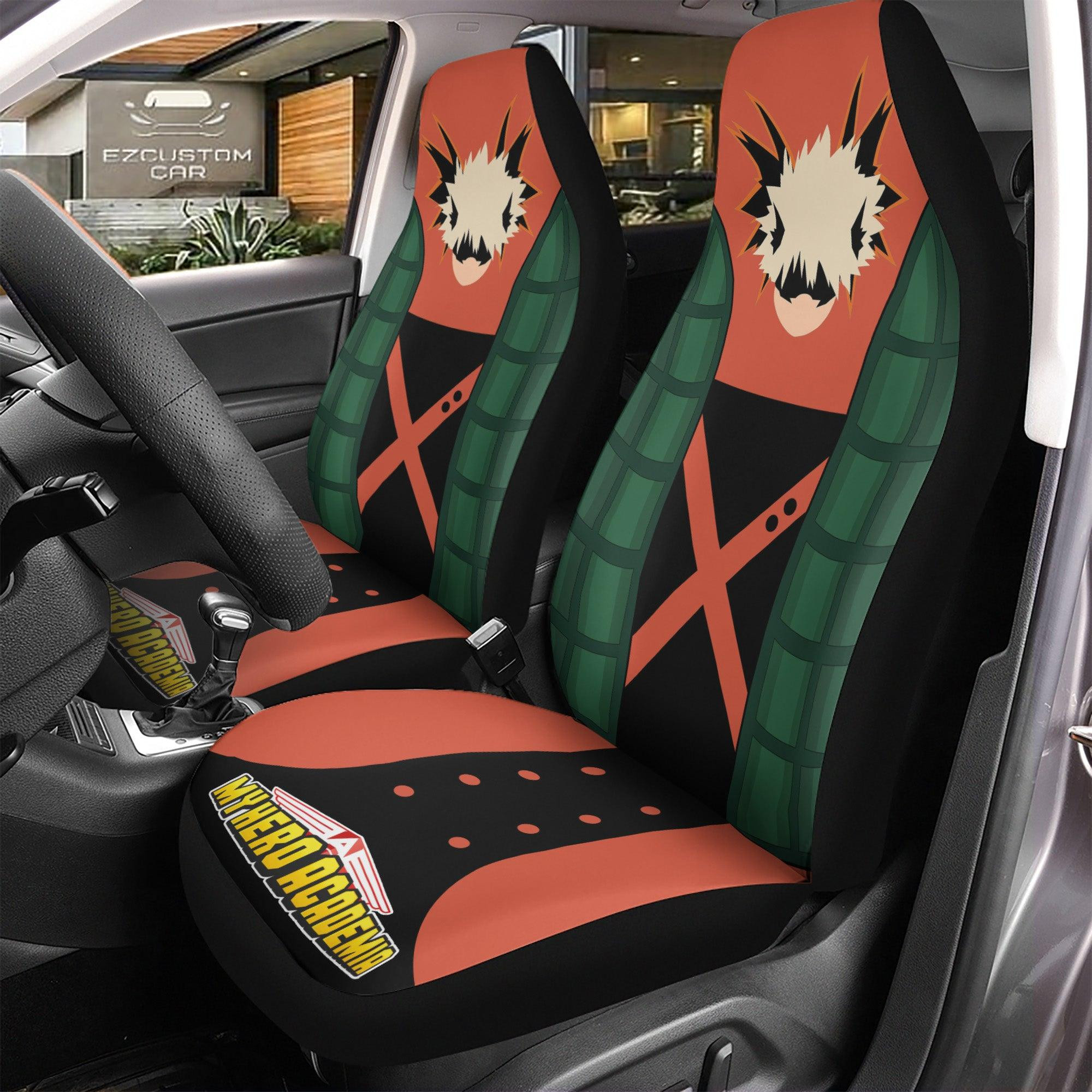Katsuki Bakugou x Izuku Midoriya Uniform Car Seat Covers My Hero Academia