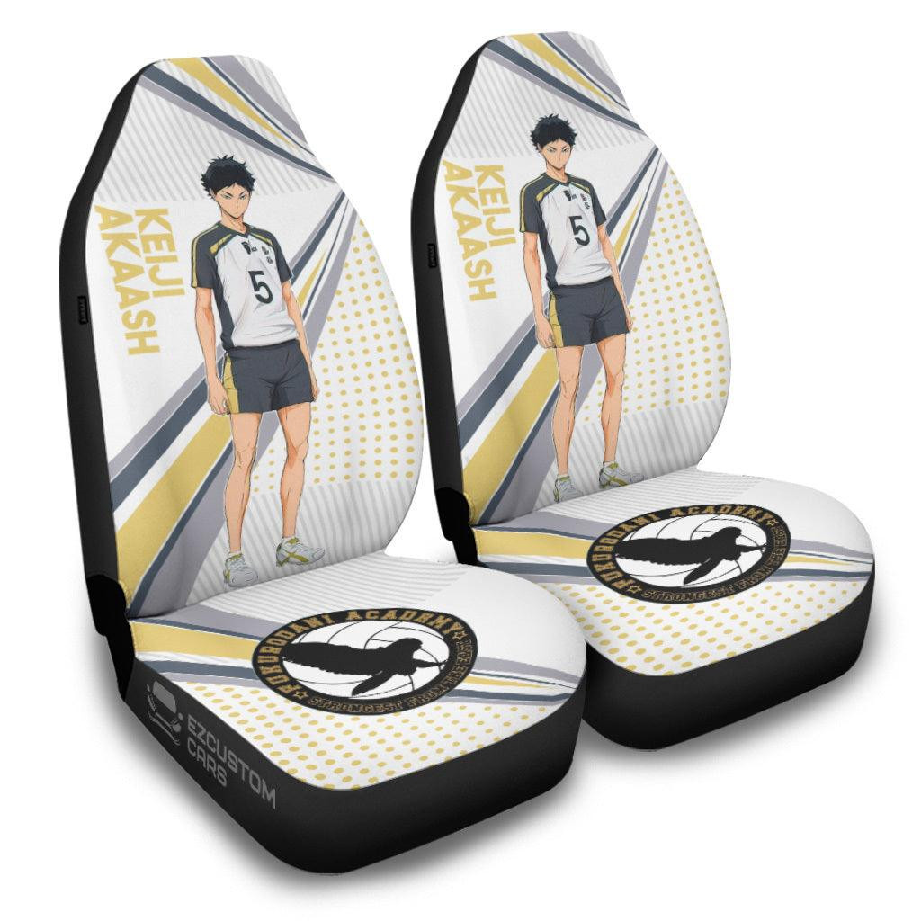 Keiji Akaash Haikyuu Anime Car Seat Covers