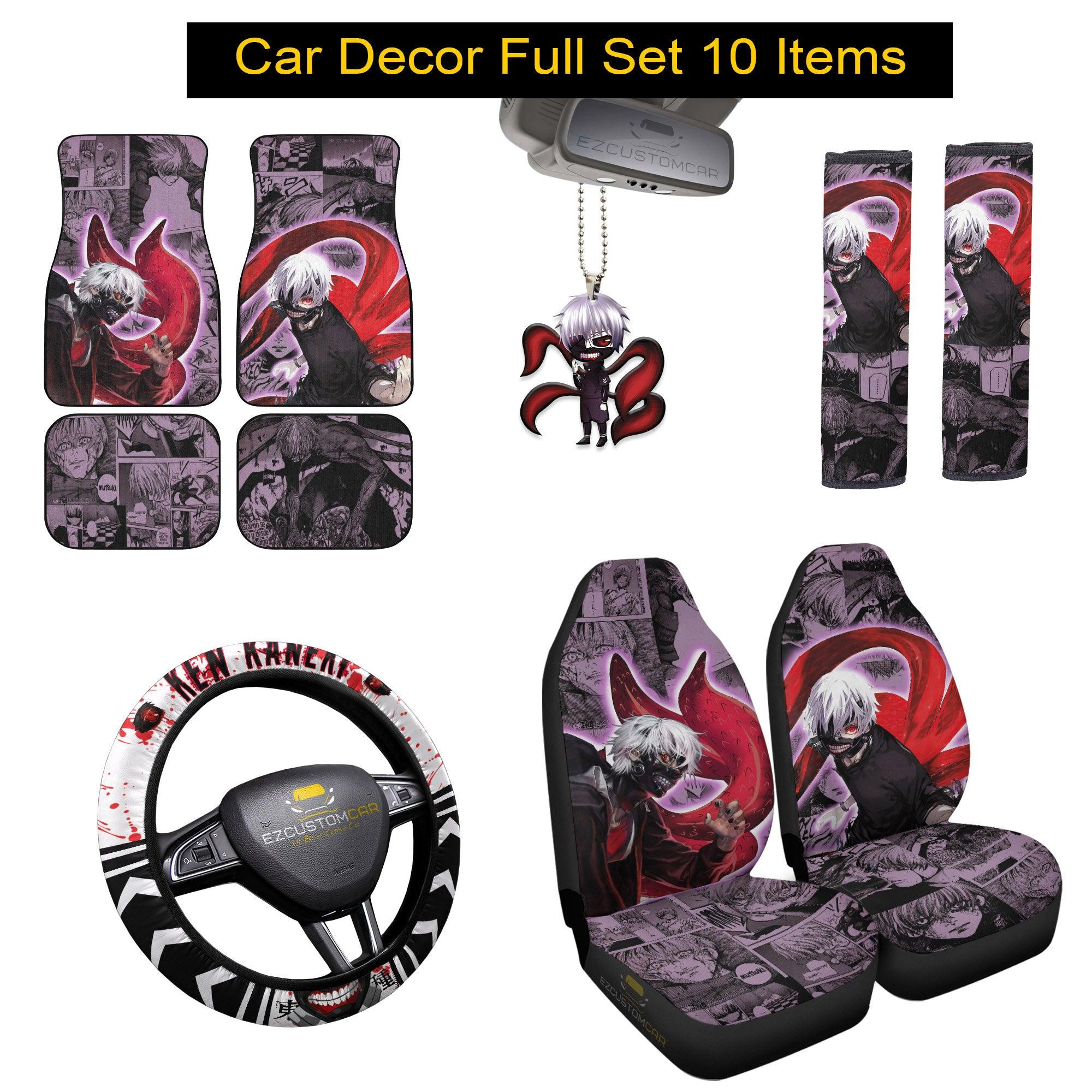 Jack Skellington Car Mats x Seat Covers