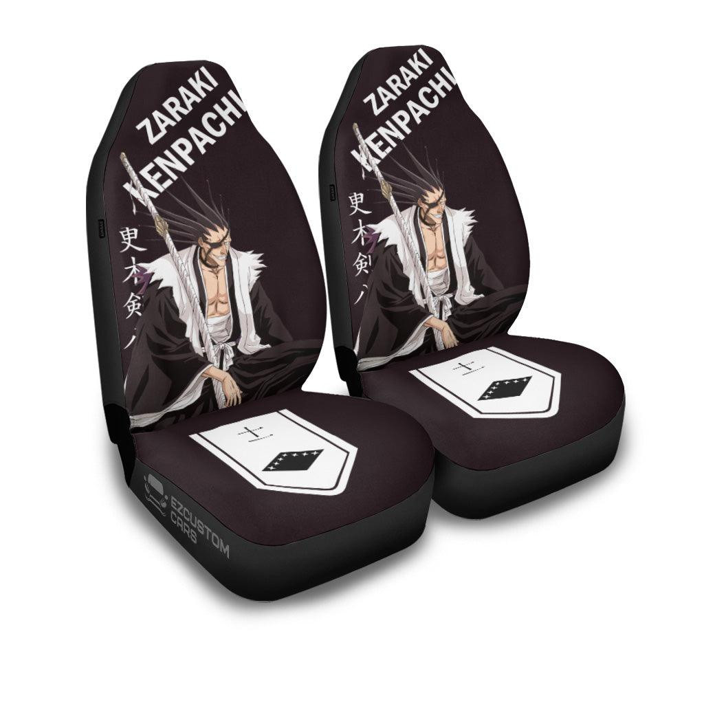 Kenpachi Car Seat Covers Bleach Anime Car Accessories