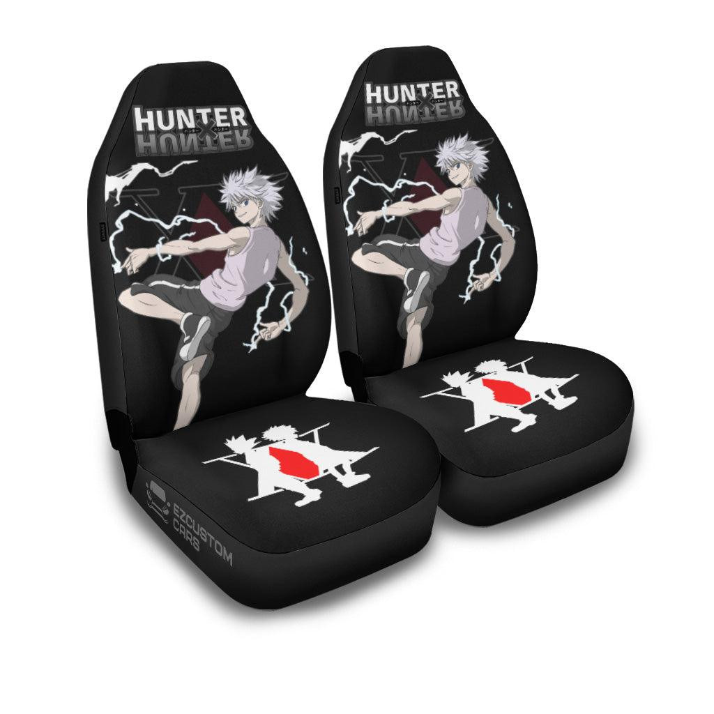 Killua Car Seat Covers Hunter x Hunter Anime Custom Car Accessories