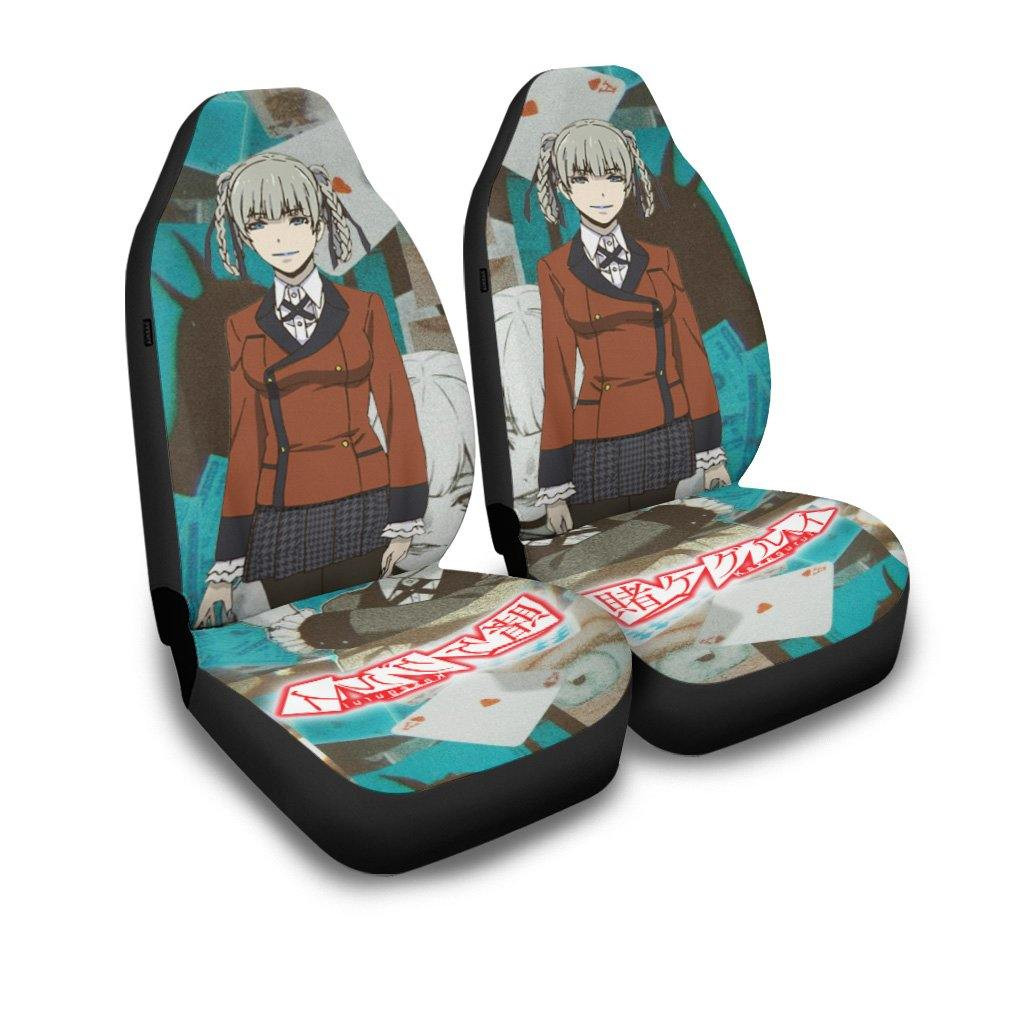 Kirari Momobami Kakegurui Anime Art Car Seat Covers