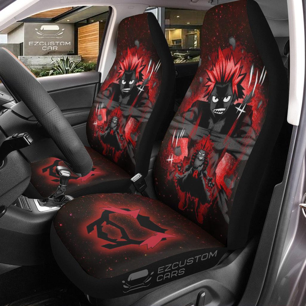 Kirishima eijirou Seat Belt Covers Custom MHA Anime Car Accessories